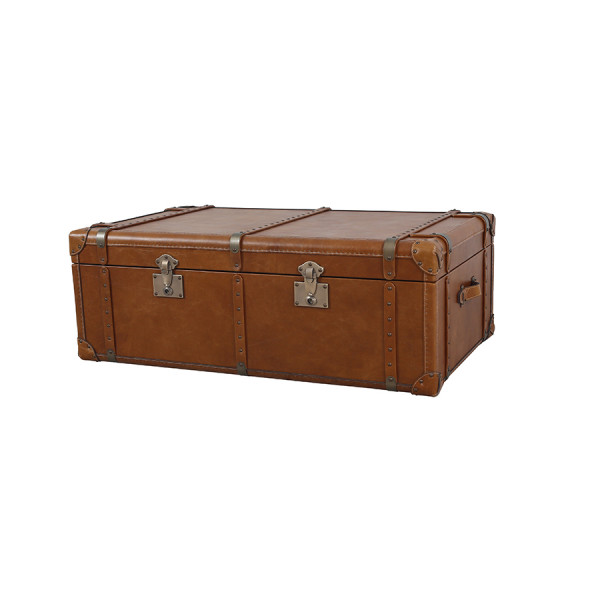 Cuba Leather Trunk